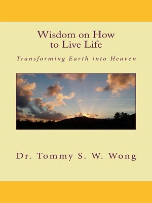 cover image of Wisdom on How to Live Life
